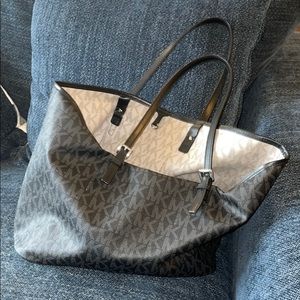 Michael kors black tote